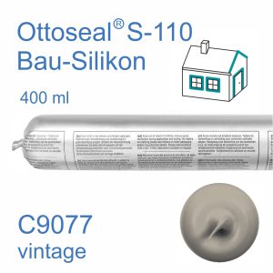 Ottoseal S-110 Bau-Silikon 400ml C9077 vintage