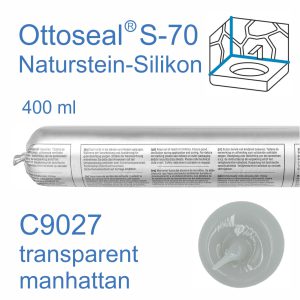 Ottoseal S-70 Naturstein-Silikon 400ml C9027 transparent manhattan