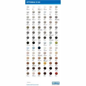 Farbtafel Verarbeiter Ottoseal S-100 Sanitär-Silikon