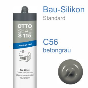 Ottoseal S-115 Bau-Silikon 310ml C56 betongrau