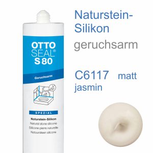 Ottoseal S-80 Naturstein-Silikon geruchsarm 310ml C6117 matt jasmin