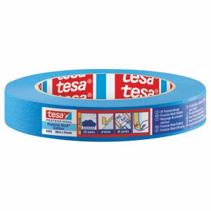 4440 Tesa Präzisionskrepp außen UV Plus 19mm, 50m blau