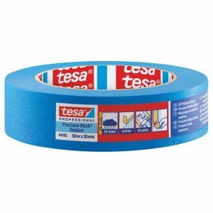 4440 Tesa Präzisionskrepp außen UV Plus 30mm, 50m blau