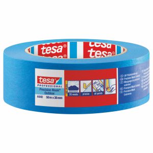 4440 Tesa Präzisionskrepp außen UV Plus 38mm, 50m blau