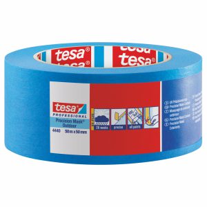 4440 Tesa Präzisionskrepp außen UV Plus 50mm, 50m blau
